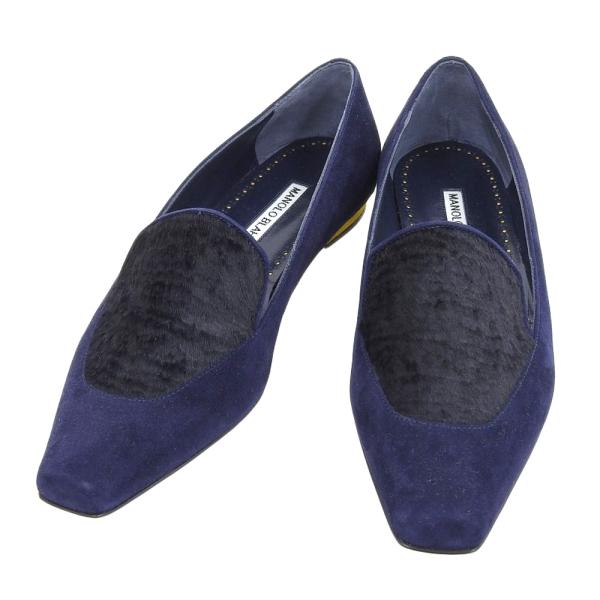 未使用 箱付 マノロブラニク MANOLO BLAHNIK 現行ロゴ ARTURA