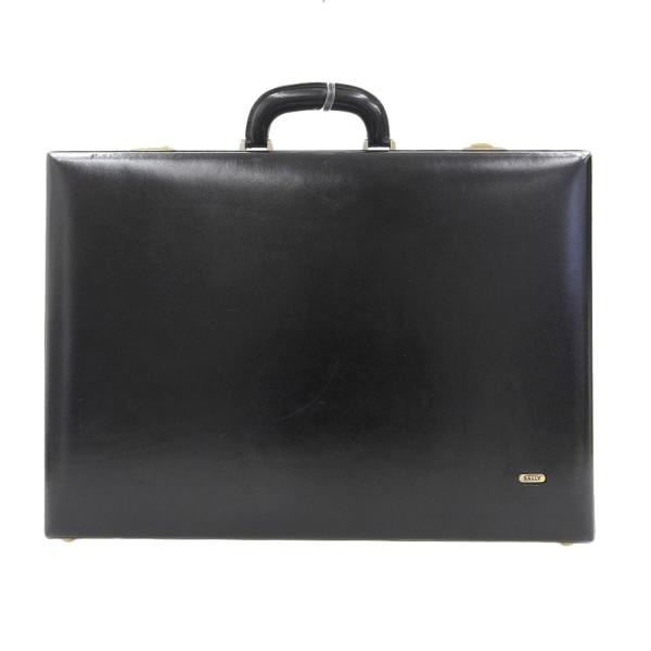 美品 バリー BALLY 80年代ヴィンテージ ボックスカーフ ダイヤルロック