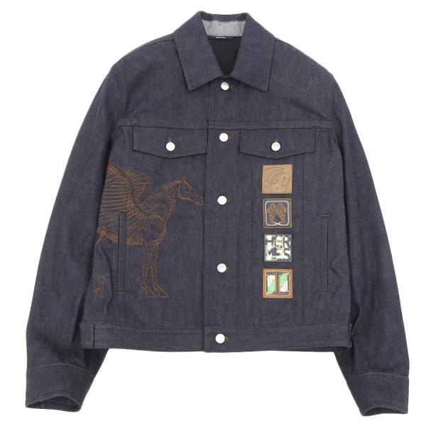 未使用 エルメス HERMES 2023年商品 アイコン・オ・カレ デニム