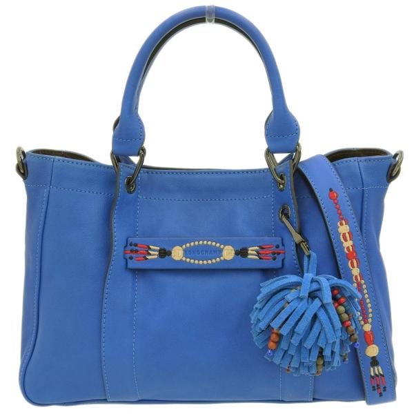 美品 2018年購入 ロンシャン 3D トート M 2way ショルダーバッグ