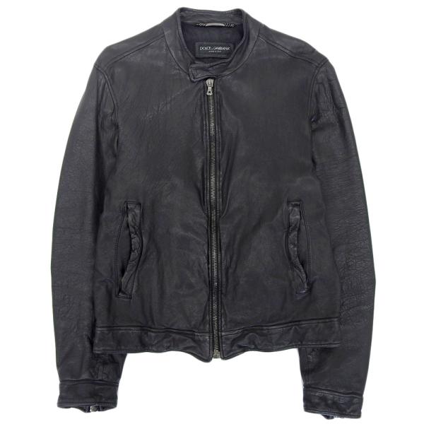 超美品 ドルチェ＆ガッバーナ DOLCE&GABBANA 現行タグ ラムスキン