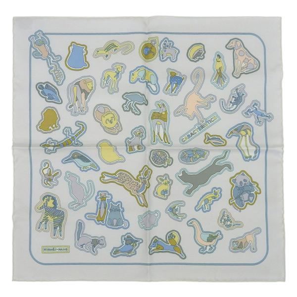 美品 エルメス シルクスカーフ ガヴロッシュ キャラクテリスティック ステッカー HERMES（エルメス） 箱付未使用 2025年 Caracteristick Detail キャラ