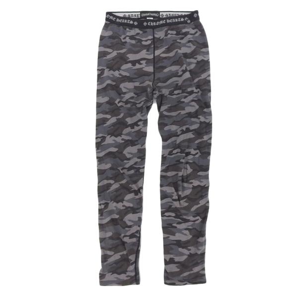 美品 クロムハーツ CHROME HEARTS ホースシュー レギンス グレー系