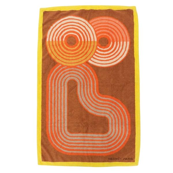 HERMES（エルメス） 超美品 コットン100％ ビーチ タオル ゼン・オ