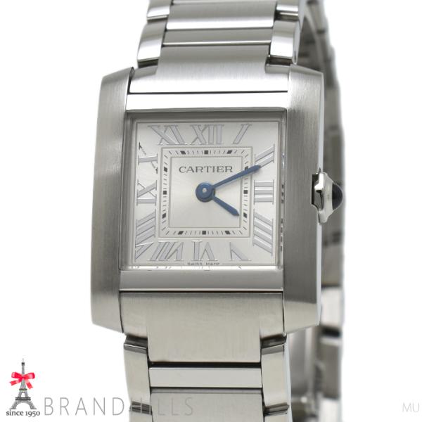 カルティエ Cartier タンクフランセーズ SM WSTA0065 シルバー SS クオーツ レディース 腕時計 カルティエ タンクフランセーズ SM WSTA0065 シルバー レディース 時計