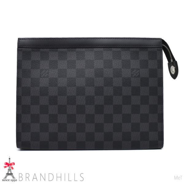 LOUIS VUITTON ルイ ヴィトン ダミエグラフィット ポシェット ヴォワヤージュMM セカンドバッグ クラッチバッグ N41696 LOUIS VUITTON（ルイ・ヴィトン） クラッチバッグ ポシェット