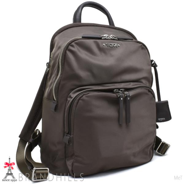 トゥミ リュックサック レディース ボヤジュール ドリ ナイロン ミンクブラウン 軽量 バックパック 109968 TUMI 【中古】 brandhills_135620