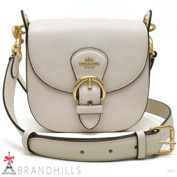 COACH（コーチ） ショルダーバッグ レディース レザー ホワイト 2WAY