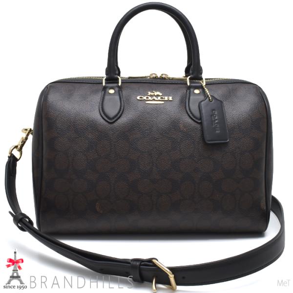 coach シグネチャーキャンバス　ローアン サッチェル COACH（コーチ） レディース ローアン ラージ サッチェル バッグ