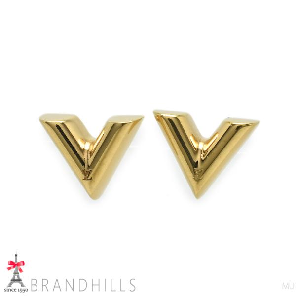 LOUIS VUITTON（ルイ・ヴィトン） ピアス エセンシャル V メタル
