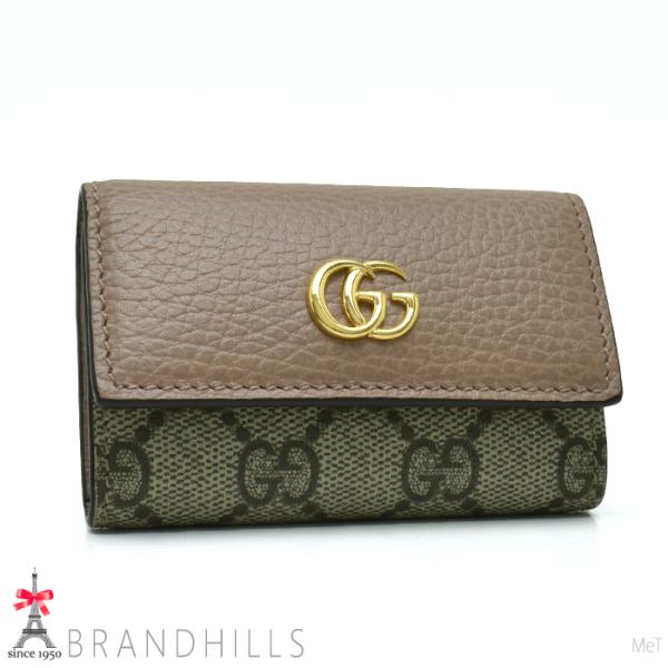 GUCCI（グッチ） キーケース 6連 メンズ レディース GGマーモント