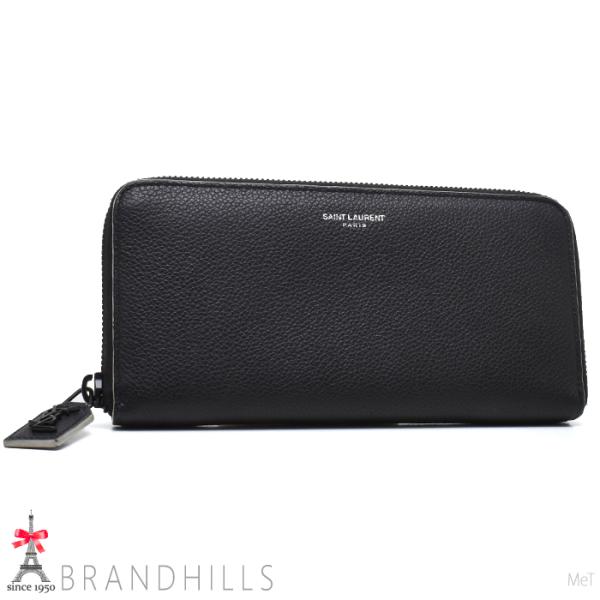 美品　SAINT LAURENT サンローラン レザー 長財布　ランドファスナー brandhills_137338