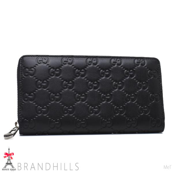 GUCCI（グッチ） 長財布 メンズ レディース GGエンブレム ジップ