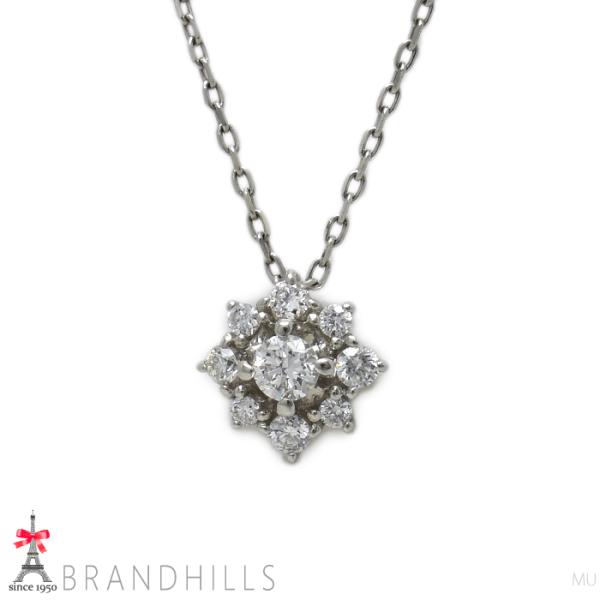 ヴァンドーム青山 ダイヤモンド ネックレス PT950 PT850 プラチナ VENDOMO 極美品