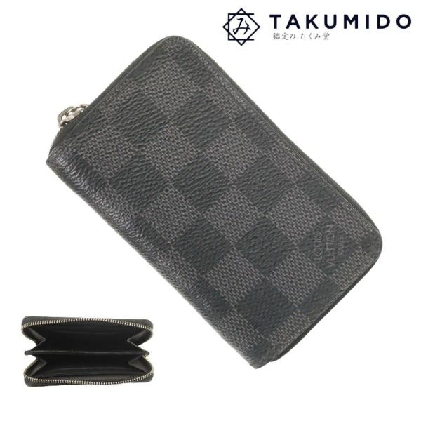 【美品】LOUIS VUITTONジッピーパースダミエN63076 LOUIS VUITTON（ルイ・ヴィトン） コインケース ジッピー コインパース