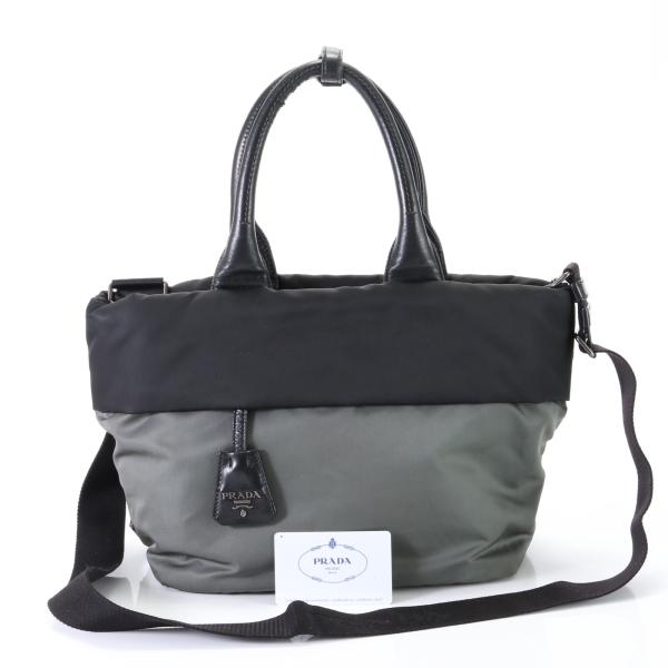 極美品 プラダ ギャランティ付 テスート ナイロン 三角ロゴ 1BG959