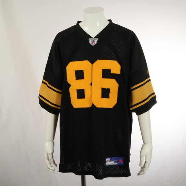美品 リーボック アメフト NFL ユニフォーム WARD ハインズ・ウォード 選手 86番 半袖 Tシャツ スポーツ ウェア ERM 0704-R10