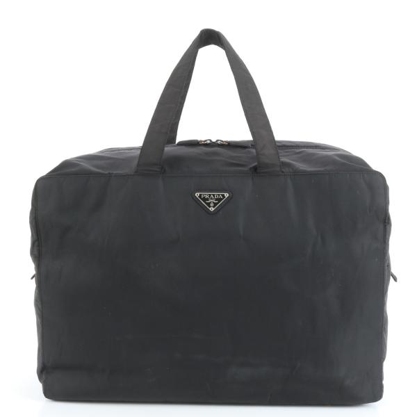 美品 プラダ テスート ナイロン 三角ロゴ ボストン バッグ トラベル