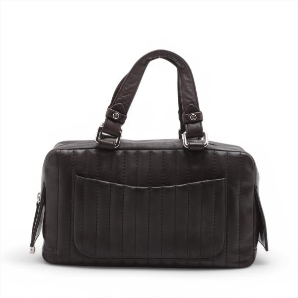 美品 シャネル ギャランティカード付 マドモアゼル ラムスキン レザー  