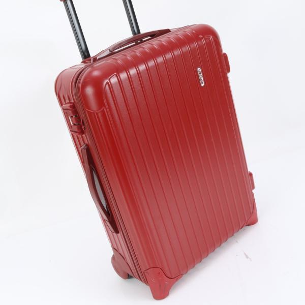 美品 リモワ サルサ ポリカボネート レッド スーツケース キャリー