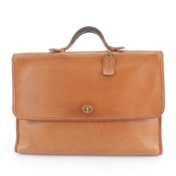 美品 COACH オールドコーチ ショルダー ビジネス ダイヤルロック ブラウン 美品 COACH オールドコーチ ショルダー ビジネス ダイヤルロック