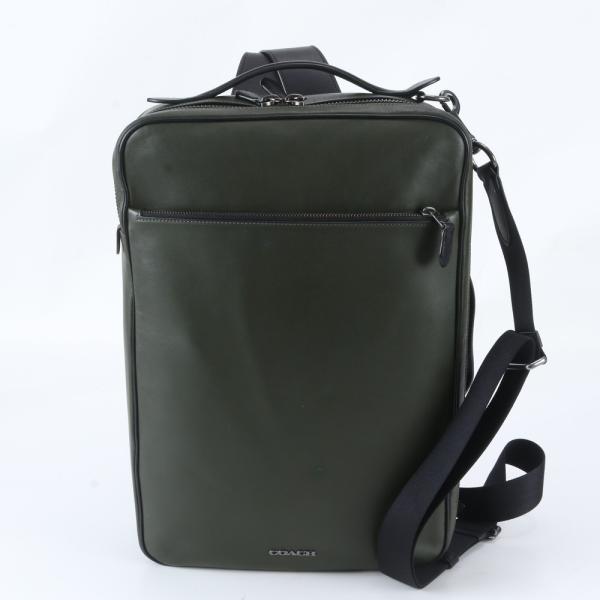 美品 コーチ グラハム コンバーチブル C6876 レザー 3way ビジネス