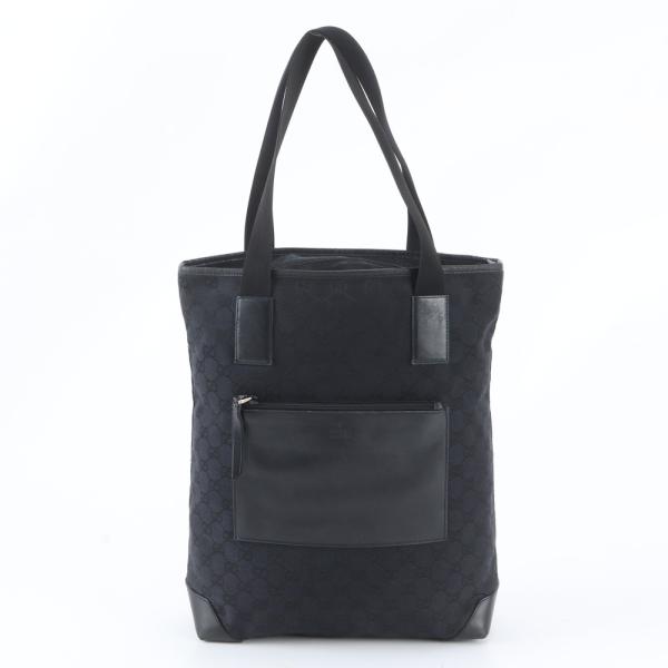美品 グッチ GGキャンバス 019-0401 レザー トート バッグ ショルダー