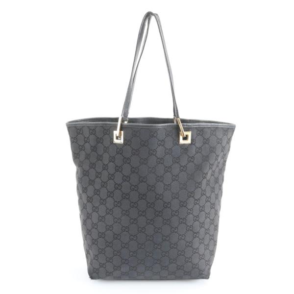 【GUCCI】 レザー2WAY トートバッグ 575820 ブラック グッチ GGキャンバス 002 1098 レザー トート バッグ 肩掛け