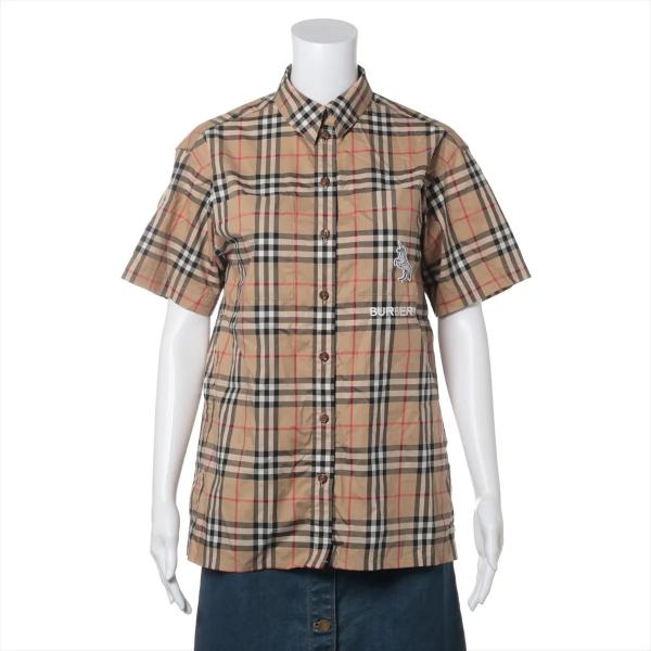 美品 バーバリー ノバ チェック 半袖シャツ トップス 洋服