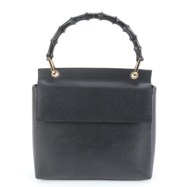 美品 ヴィンテージ オールド グッチ バンブー 3444 1887 レザー