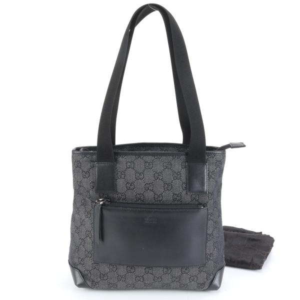 s31 極美品✨ グッチ GGキャンバス レザー アビーライン ブラック トート s31 極美品✨ グッチ GGキャンバス レザー アビーライン ブラック