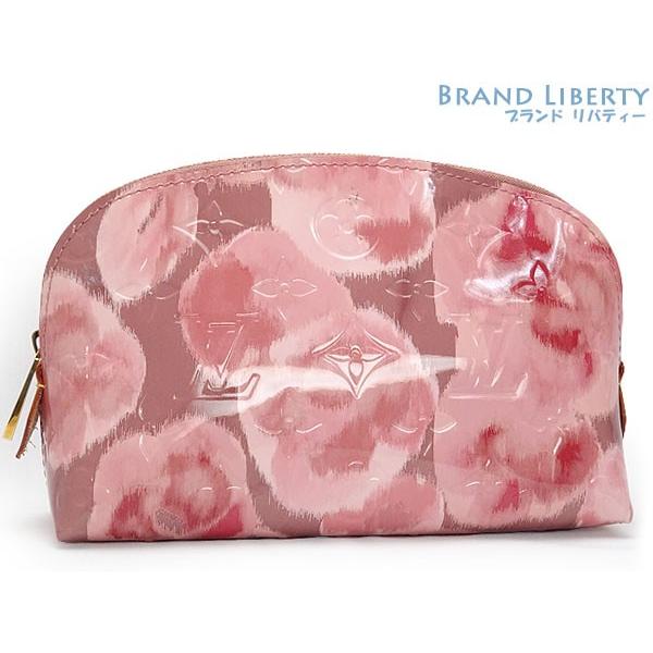 ルイ ヴィトン モノグラムヴェルニ コスメティック 化粧ポーチ LOUIS