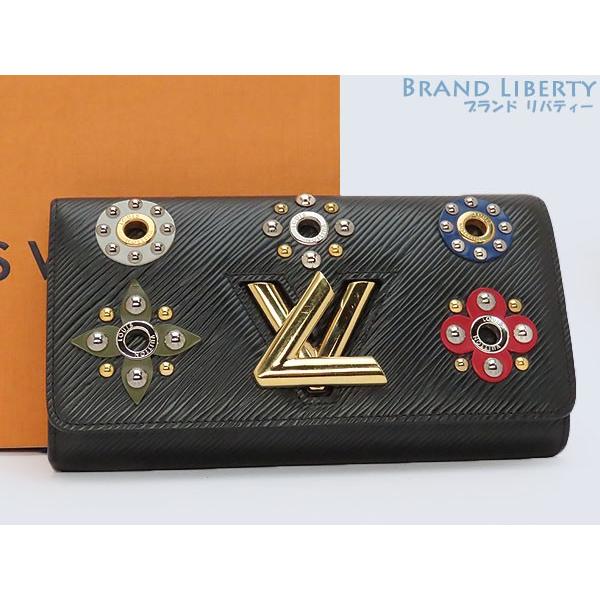 ルイヴィトン エピ・フラワー ポルトフォイユ・ツイスト 二つ折り長  