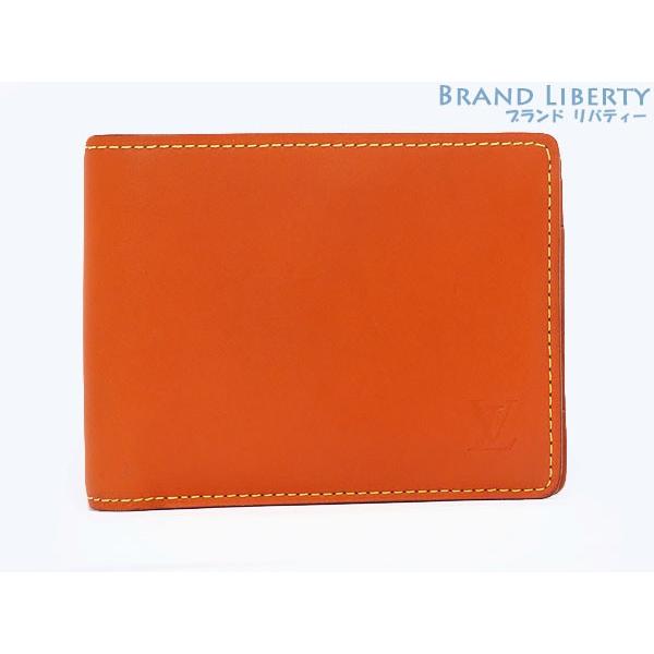 ルイヴィトン ノマド ミュルティプル 二つ折り キャメル M61694-