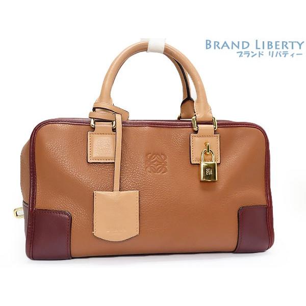 LOEWE（ロエベ） 美品 アマソナ28 ミニボストンバッグ ハンドバッグ