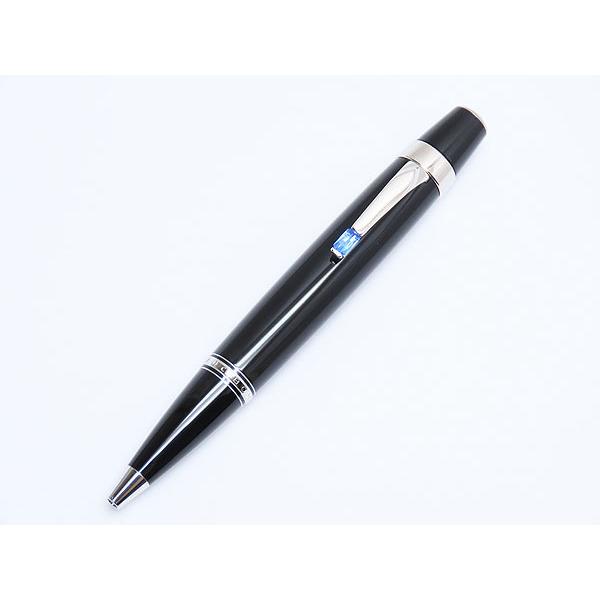 美品 モンブラン ボエム ブルー ツイスト式 ボールペン ブラック  