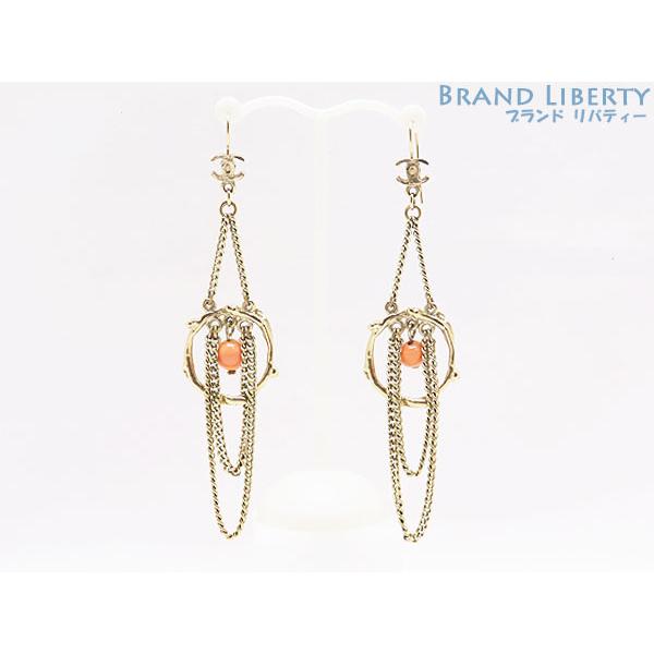 CHANEL（シャネル） レア新品同様 ココマーク スイング カラーストーン