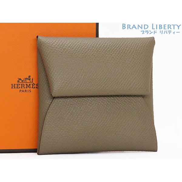 HERMES 新古品 エルメスバスティア コインケース コインパース