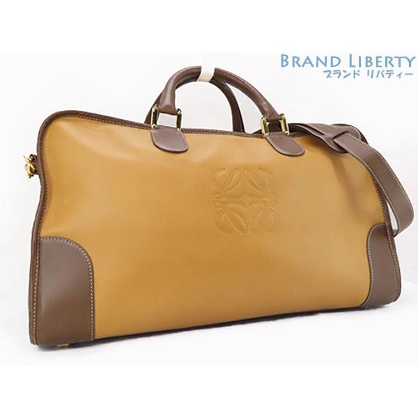 LOEWE（ロエベ） 美品 アマソナ50 2WAY ボストンバッ グ ハンドバッグ