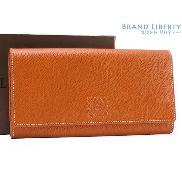 LOEWE（ロエベ） 未使用 アナグラム コンチネンタル ウォレット 二