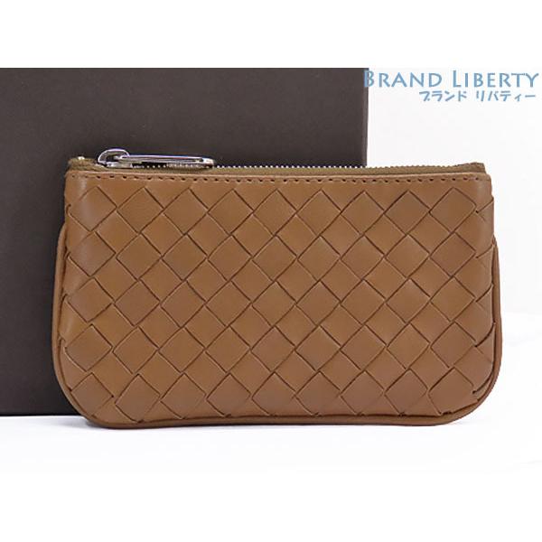 ボッテガ　財布　イントレチャート　キーリングケース　ケース　小銭入れ BOTTEGA VENETA（ボッテガ・ヴェネタ） ほぼ新品 ボッテガ ヴェネタ