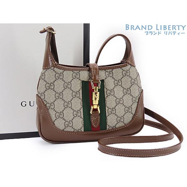 GUCCI 新古品 グッチ ジャッキー 1961 GGスプリーム シェリーライン  