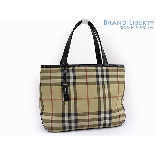 美品 バーバリー ロンドン チェック柄 トートバッグ ハンドバッグ イタリア製 ベージュ ブラック PVC レザー :12497:Brand Liberty - 通販 - Yahoo!ショッピング 美品 バーバリー ロンドン チェック柄 トートバッグ ハンドバッグ イタリア製 ベージュ ブラック PVC レザー :12497:Brand Liberty - 通販 - Yahoo!ショッピング