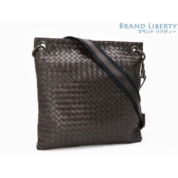 【美品】ボッテガヴェネタ イントレチャート ショルダーバッグ BOTTEGA VENETA 美品 ボッテガ ヴェネタ イントレチャート 斜め掛け