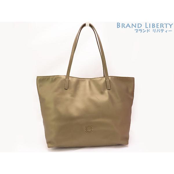 LOEWE 美品 ロエベ ALA アラ アナグラム ナッパ ショルダー トート 