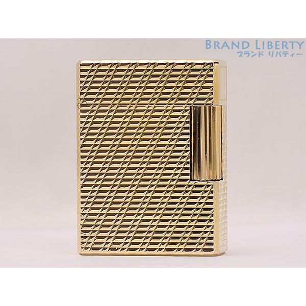 S.T.DUPONT 美品 デュポン ライン1S ショート 斜線柄 斜め S.T.DUPONT 美品 デュポン ライン1S ショート 斜線柄 斜め