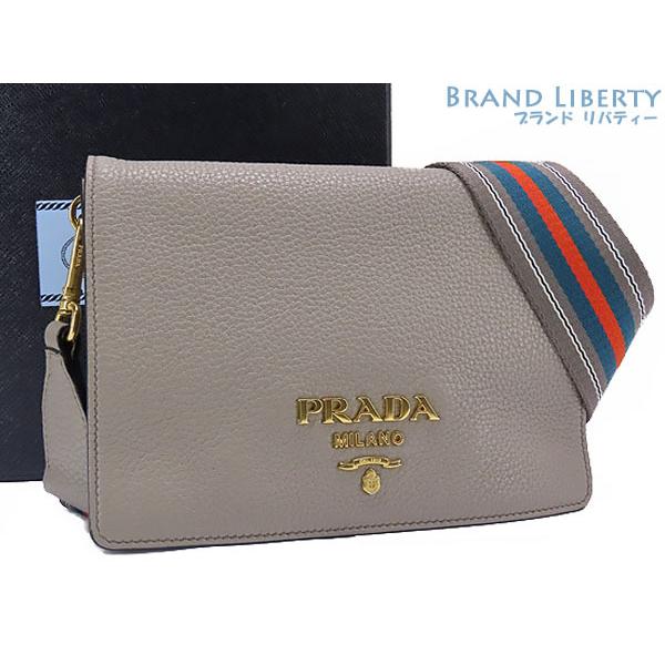 PRADA 新品同様 プラダ ヴィッテロダイノ 2WAY ショルダーポーチ 斜め  
