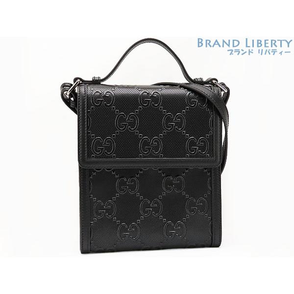 GUCCI 未使用 グッチ GGエンボス 2WAY 斜め掛けショルダーバッグ GUCCI 未使用 グッチ GGエンボス 2WAY 斜め掛けショルダーバッグ