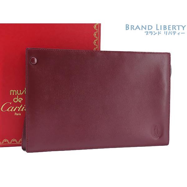 Cartier 未使用 カルティエ マストライン セカンドバッグ クラッチ  