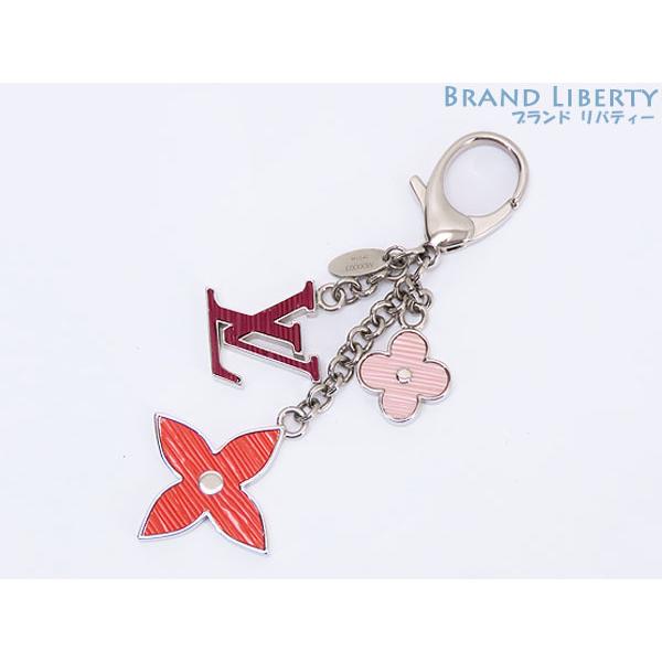 LOUIS VUITTON レア美品 ルイヴィトン バッグ チャーム フルール ドゥ 